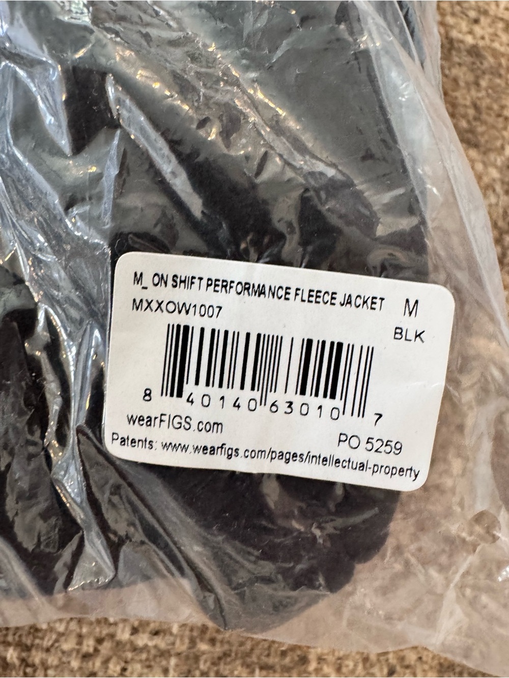 Figs On-Shift Fleece Jacket NEW - Picture 5 of 6